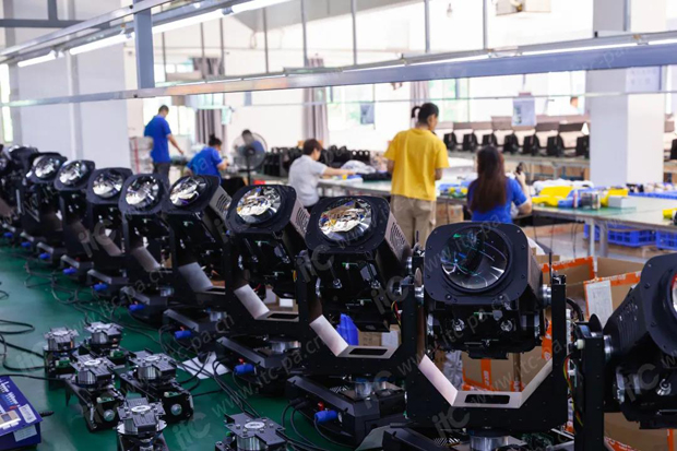 Stage lighting system workshop